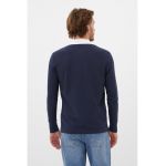 Bluza polo din pique cu model colorblock