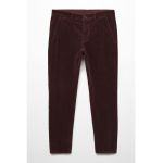 Pantaloni slim fit de reiat Berdam