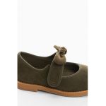 Pantofi Mary Jane de piele intoarsa Inmal