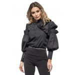 Bluza cu maneci bufante Ayla