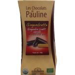 Bomboane ciocolata neagra cu ghimbir - Les Chocolats de Pauline | Les Chocolats de Pauline