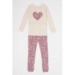 Pijama lunga de bumbac organic