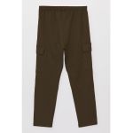 Pantaloni cargo de trening cu talie ajustabila