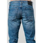 Blugi conici cu aspect decolorat