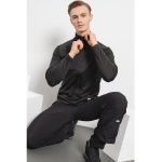 Bluza de trening cu fermoar si maneci raglan Clime FZ