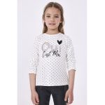 Bluza din bumbac cu imprimeu