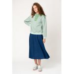 Bluza de trening cu fenta cu capse Louise