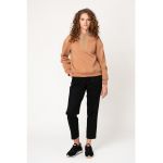 Bluza de trening cu fenta cu capse Louise