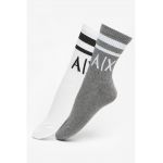 Set de sosete lungi cu logo - 2 piese