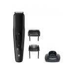 Aparat de tuns barba BT5515/20 - Lame din otel inoxidabil 0.4-20mm - utilizare cu si fara fir - 90 min - 2 piepteni - suport de incarcare - Negru