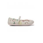 Balerini Mary Jane de piele cu model Twins 727