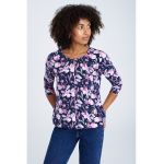 Bluza cu imprimeu si terminatie elastica