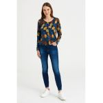 Bluza cu imprimeu si terminatie elastica