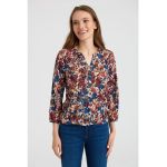 Bluza cu imprimeu si terminatie elastica