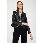 Bluza cu model floral si guler cu funda din panglici