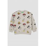 Bluza de trening de bumbac cu desene