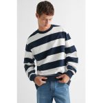 Bluza de trening din bumbac cu model in carouri