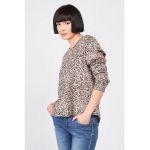 Bluza lejera cu animal print