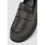 Pantofi loafer decorati cu strasuri Diane