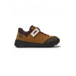 Pantofi sport cu inchidere velcro si garnituri din piele intoarsa Ergo 363