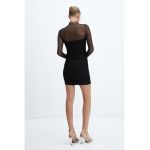 Rochie drapata si stralucitoare Xcosmos