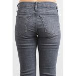 Blugi bootcut cu aspect decolorat