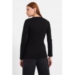 Bluza cu aplicatii cu strasuri