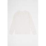 Bluza cu decolteu henley si maneci raglan