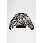 Bluza de trening relaxed fit cu animal print
