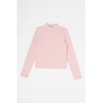 Bluza din amestec de modal cu decolteu la baza gatului