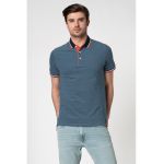 Tricou polo slim fit de bumbac organic Paulos