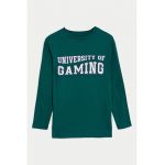 Bluza cu imprimeu text