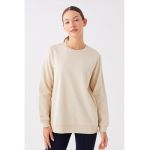 Bluza de trening cu decolteu la baza gatului si slituri laterale cu fermoar