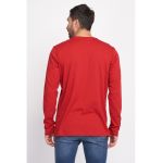 Bluza din bumbac cu decolteu la baza gatului