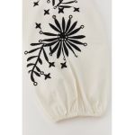 Bluza din bumbac cu guler Peter Pan
