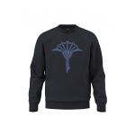Bluza de trening cu decolteu la baza gatului