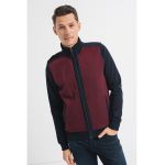 Bluza de trening cu fermoar si buzunare laterale