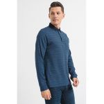 Bluza polo cu model in dungi