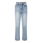 Blugi crop cu croiala dreapta