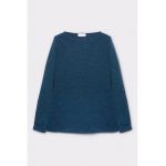 Bluza din tricot cu decolteu rotund