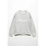 Bluza de trening cu aplicatie text