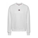 Bluza de trening cu decolteu la baza gatului si logo discret