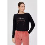 Bluza cu imprimeu text