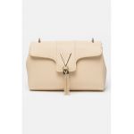 Geanta crossbody de piele ecologica cu aspect saffiano Divina