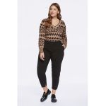 Pantaloni crop cu buzunare laterale