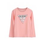 Bluza cu imprimeu logo si strasuri