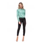 Bluza de trening cu pietre la decolteu Myra