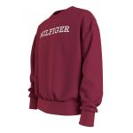 Bluza de trening din amestec de bumbac organic cu broderie logo