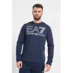 Bluza din bumbac cu imprimeu logo