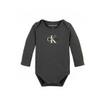 Body din amestec de bumbac organic cu imprimeu logo